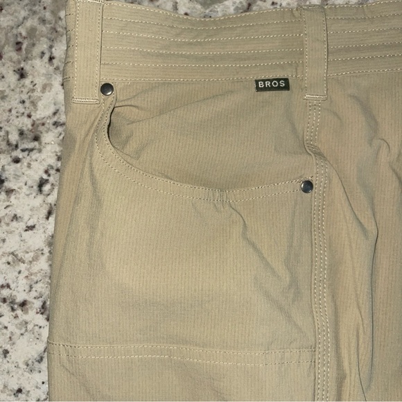 Howler Bros Shorts Size 34 Khaki Watermans Ripstop Nylon Outdoors Beige Men Work - Picture 7 of 12